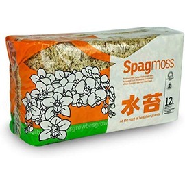 Sphagnum Moss 12 Liters New Zealand AAA Grade 150 Gram Bale