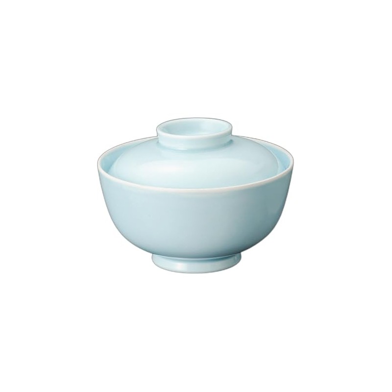 Deep Mountain Celadon Okonomi Bowl [12 x 9 cm] |