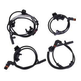 Hiolpen ABS Wheel Speed Sensor Fit for 05-10 for Chrysler 300 08-10 for Dodge Challenger 06-10 for Dodge Charger 05-08 for Dodge Magnum Rear Left Rear Right Front Left Front Right 4pcs ABS Sensors