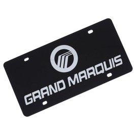 Eurosport Daytona- Compatible with -, Mercury Grand Marquis - Laser-Tag Acrylic License Plate