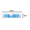Blue Acrylic Bubble Level 35mm (L) x 8mm (D) Tube