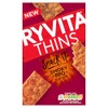 Ryvita Thins Snack It Smoky BBQ Flavour 125g