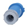Industrial Socket IP44 Waterproof Brass Contact Aviation Connector 2P+E 32A