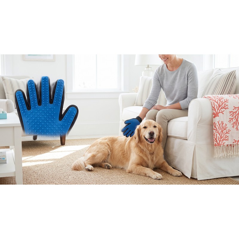 Premium Silicone Pet Grooming & Deshedding Glove