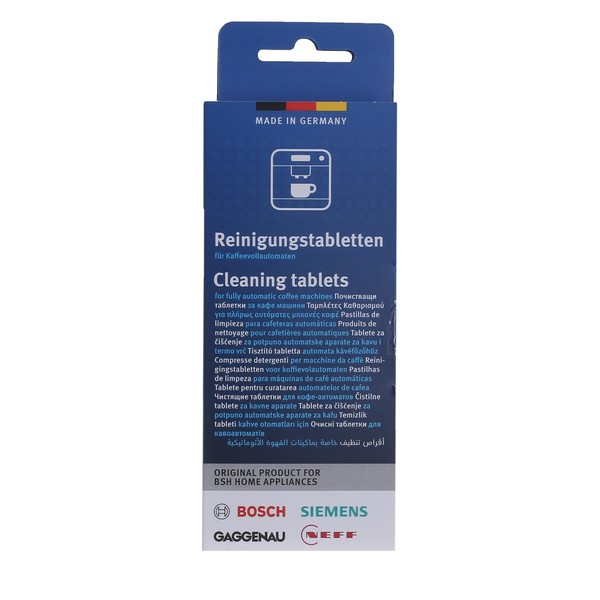 Masterpart Pack Of 20 Cleaning Tablets To Fit Bosch Automatic