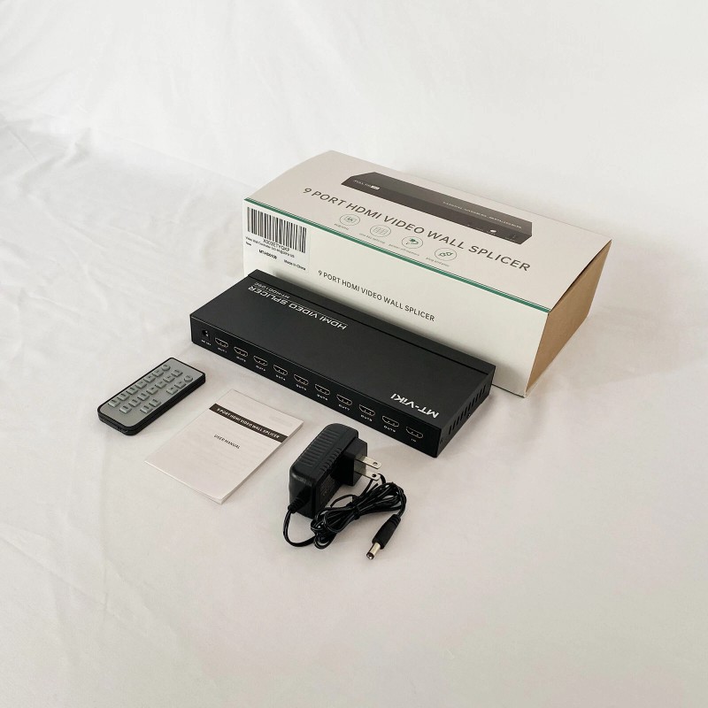 MT-VIKI 9 Port HDMI Video Splicer 4K@30Hz Wall Controller Multi