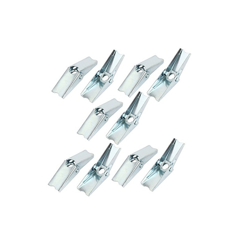 sourcing map M10 Dia Female Thread Spring Loaded Hollow Wall