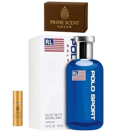 prime scent haven Polo Sport Cologne for Men Eau de Toilette Spray 4.2 oz Bundle with Perfume Atomizer