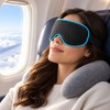 3D Blackout Sleep Eye Mask for Women & Men, Contoured