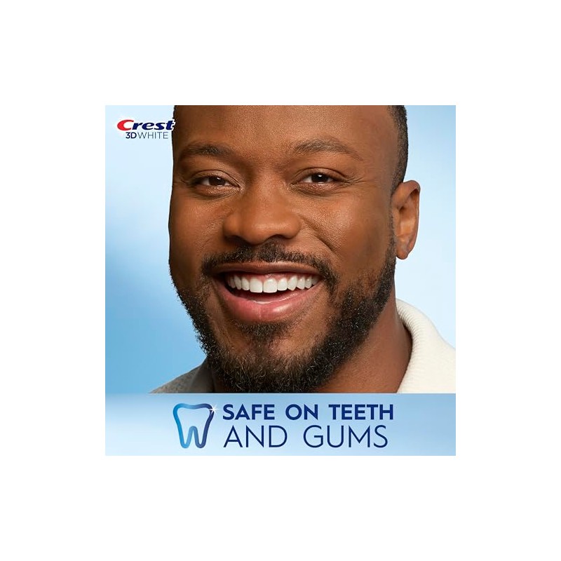 Crest - 3D White Whitestrips Vivid Plus, 24 Tiras