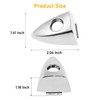 APESER Front Door Handle End Bezel Cover w/Key Hole Compatible