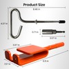 Pristis Ice Anchor Tool Kit, Ice Fishing Tent Stakes Nails