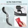 Steering Wheel Covers, Carbon Fiber Anti-Skid Clip on Car Steering