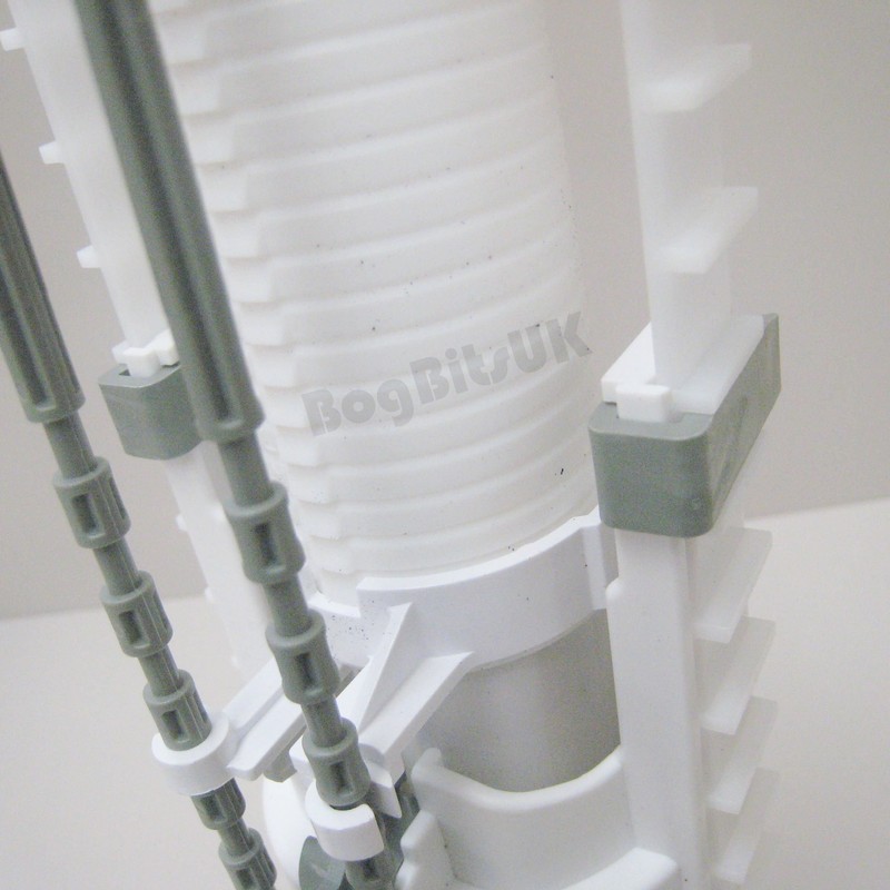 Siamp Monaco Skipper 45 Dual Flush Cistern Valve and Chrome