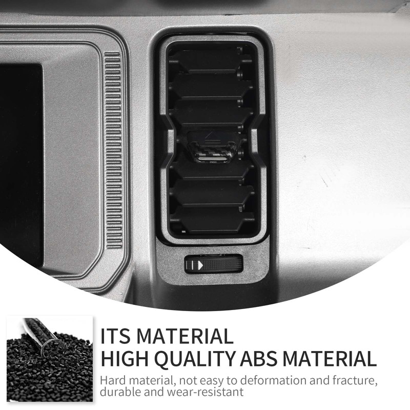 Linskip Dash Vent Insert Covers Compatible with Ford Bronco 2025