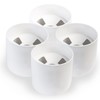 4PCS Golf Hole Cup,Accessories for Backyard Practice Putting Green, ABS