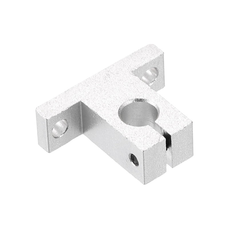 sourcing map 4pcs SK10 Aluminum Linear Rod Rail Shaft Support