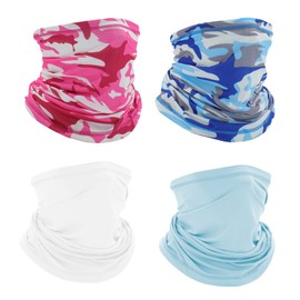 Breathable Neck Gaiter Face Scarf Mask for Men Women Hiking, Cycling, Sports, Fishing, Sun UV Protection Bandana