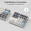 Kisnt Wireless Number Pad, Hot Swappable Mechanical Numpad,34 Keys 2.4GHz
