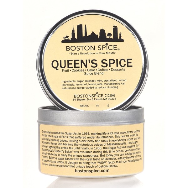 Boston Spice Queen's Spice Handmade Gourmet Baking Seasoning Blend Lavender