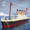 RSDHFLY Titanic Model Building Blocks Set,1288 Pieces Titanic Cruise Ship
