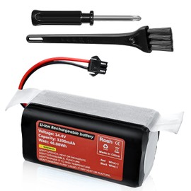 sea jump 14.4V 3200mAh Li-ion Battery Suitable for Ecovacs Deebot N79 N79S 621, Eufy RoboVac 11 11S 12 15C 15T 25C 35C, Goovi F007C D380 D382, Amarey A800 A900, Corey R300 R500, etc.