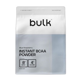 Bulk Pure Instant Branched Chain Amino Acids (BCAA), Blue Raspberry, 500 g