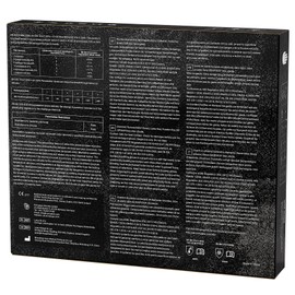 EUROPAPA® 50 x Extra Thick Nitrile Gloves, DiamantGrip Diamond Perfect Grip Disposable Gloves, Assembly Protection Gloves, Powder-Free, Latex-Free Work Gloves (8 mil, M, Black)