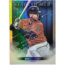 Buster Posey Baseball Card 2022 Series 1 Stars of Baseball #SMLB-18