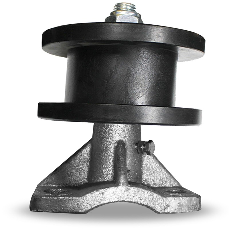 4" Cantilever Gate Roller with Square Post, 2" Chain Link