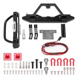 RC Metal Front Rear Bumper Set for Traxxas Trx4 / Axial SCX10 90046 1/10 RC Crawler Upgrade Parts
