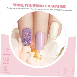 IWOWHERO Glitter Sequin Powder Colors Nail Art Decors Cosmetic Grade Glitter for Gel Nails