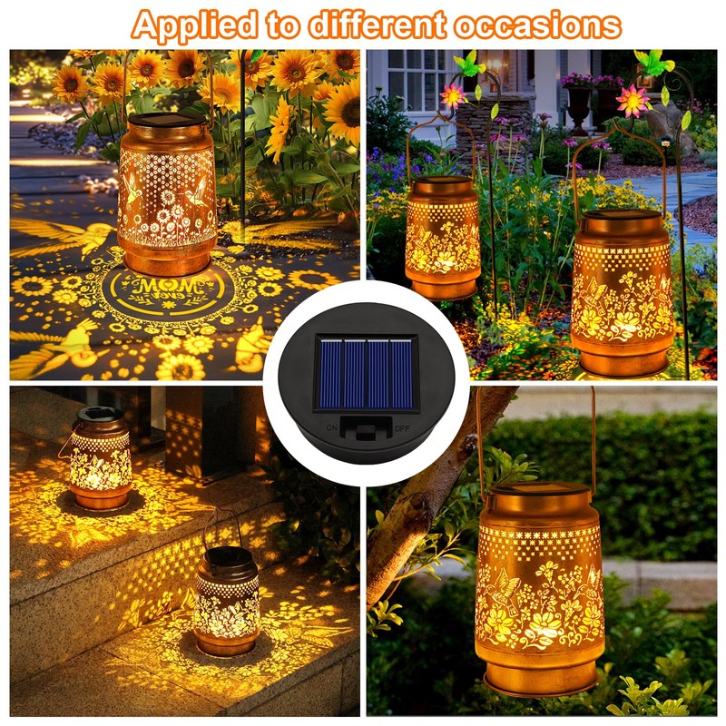 4 Pack Solar Lights Replacement Top Parts (Top Size 3.31