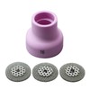 RIVERWELD TIG Screen 53NAbSP3 16# and Champagne Alumina Nozzle Ceramic