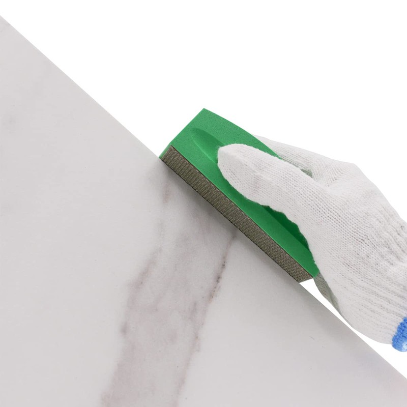 HOMESOM Diamond Hand Polishing Pads For Granite Stone Concrete Marble