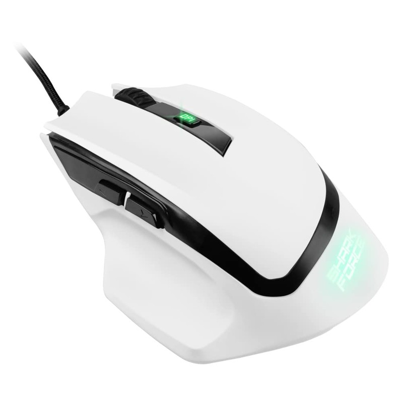 Sharkoon Shark Force II weiß, Gaming Maus, 4044951030446