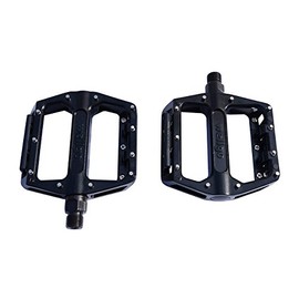 New Wellgo B087U Ball Bearing Alloy Mountain BMX Pedal with Reflector Black