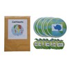 Unbranded Educational Learning Center Resource Geography Activity Game Continents