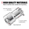 Stainless Steel 2.5 to 2.75 Inch Exhaust Adapter, 2.5" ID