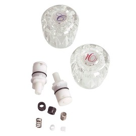 Danco 39684 Lavatory Rebuild Kit, For Use with Valley Ii Faucets, Acrylic, Clear