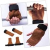 KOMBIUDA 1pair Sports Wristband Pull-up Gloves Protective Weightlifting for Enhanced