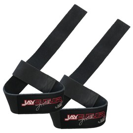 Schiek Sports Leather Lifting Straps Model 1000LLS by Jay Cutler Black