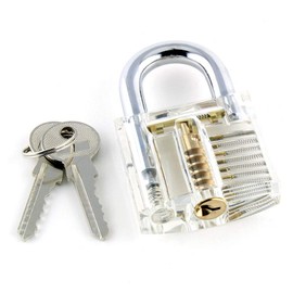 Lock Pick Practice Padlock for Beginners - Ideal for Locksmith Training