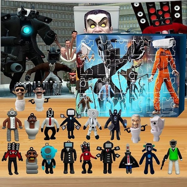 2023 New Halloween Christmas Scary Doll Advent Calendar 2023 Kids