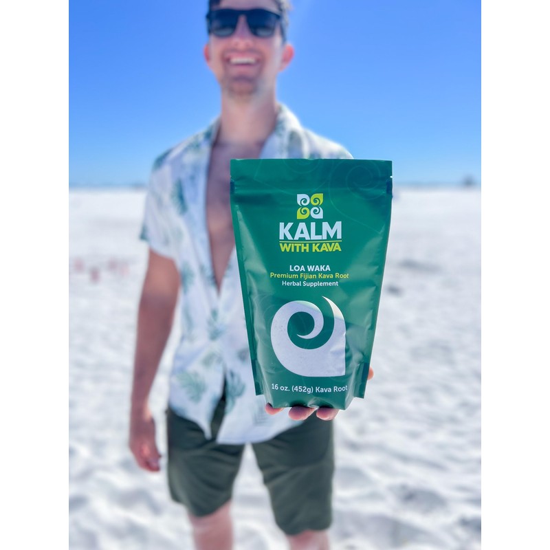 Kalm with Kava Loa Waka Traditional Grind (16 oz.)