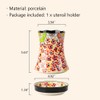 WAYUTO Ceramic Kitchen Utensil Holder Multi-Functional Large Capacity Utensil Storage