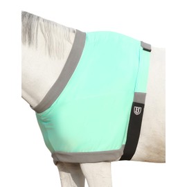 Harrison Howard Horse Shoulder Guard Thick Stretchy with Inner Soft Fleece Lining Adding Comfort Prevents Chafing Summer Mint L