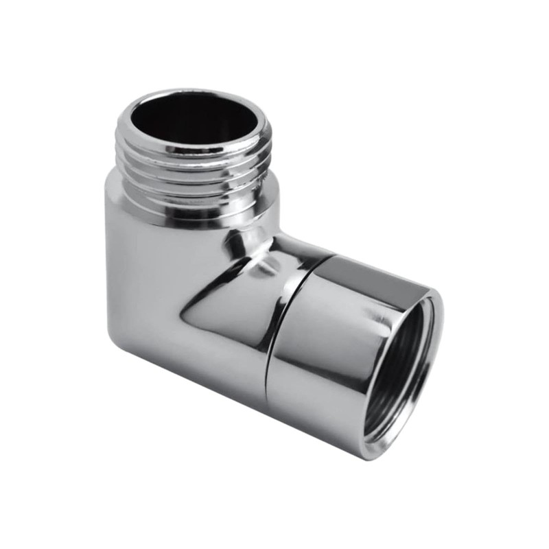 Qianly G1/2 Shower Elbow Adapter Coupling, Bathroom Fixtures, Pipe Fittings,
