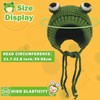 Cnorialy Frog Hat Beanie Cute Crochet Knitted Frog Hats Caps