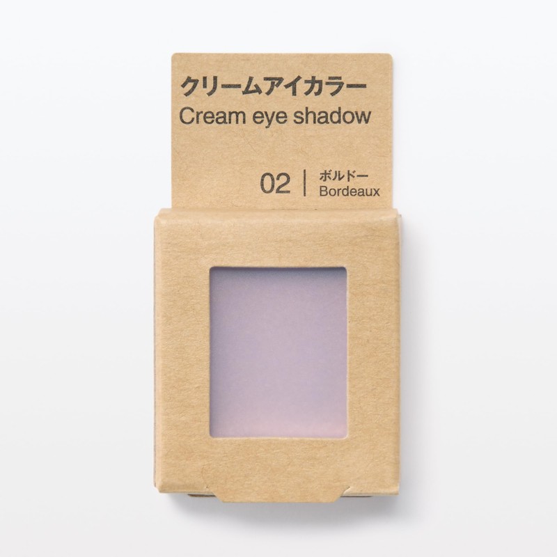 MUJI OAP62A4S Cream Eye Color Bordeaux 1.8 g
